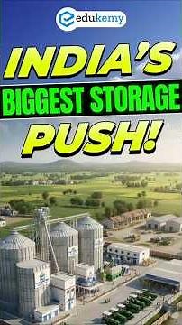 Rural India’s Biggest Infrastructure Push 🚜 | Grain Storage Plan