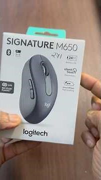 Logitech Signature Mouse M650 wireless Mouse and Silent Click