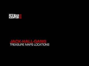 Red Dead Redemption 2 Jack Hall Gang Treasure Map Locations / Solutions