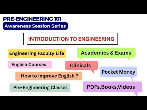 Pre-Engineering 101 | Awareness Session Series