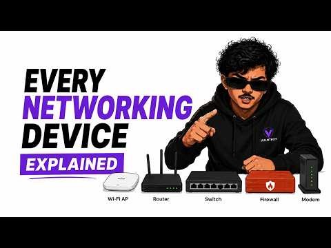 Every Networking Device Explained in 9 mins