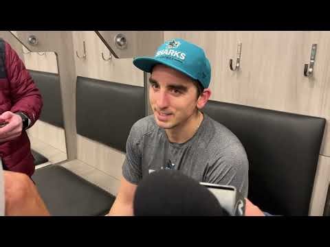 Nedeljkovic on Askarov's Sickness, Befriending EBUG | Sharks @ Flyers Post-Game (12.9.25)