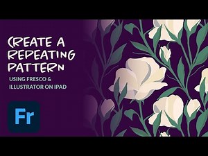 Create a Custom, Repeating Pattern using Adobe Fresco and Illustrator on iPad | Adobe Creative Cloud