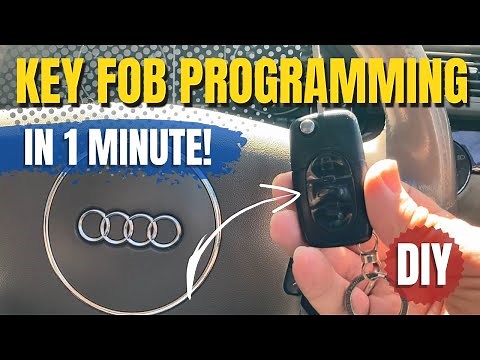 How to Program Audi Key Fob & Replace the Key Fob Battery