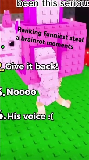 Ranking steal a brainrot moments