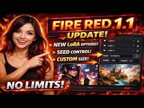 Fire Red 1 1 Update – Edit ANY Image With No Filters! 🔥