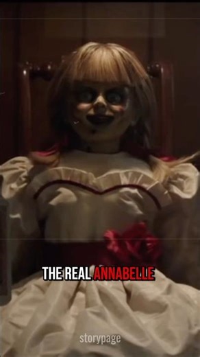 Did you know the REAL annabelle story?😨🕯️ #shorts