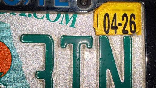 ‘No longer needed:’ Florida official recommends taking exit ramp from yellow registration decals