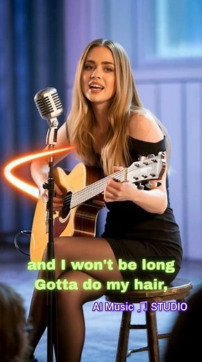 Come On Come On Turn the Radio On Song by Lilly Oxford 🎵 #englishsongs #music #aimusicstudio