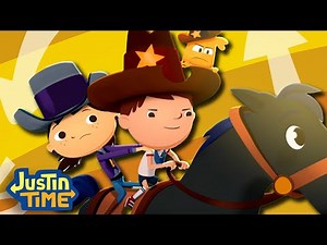 Cowboys & Horses 🐴 Justin Time 6 FULL EPISODES! 🤠