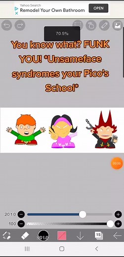 Reimagining Nene in Pico's School Art