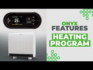 Onyx Storage Heater | How to Set Your Heating Program