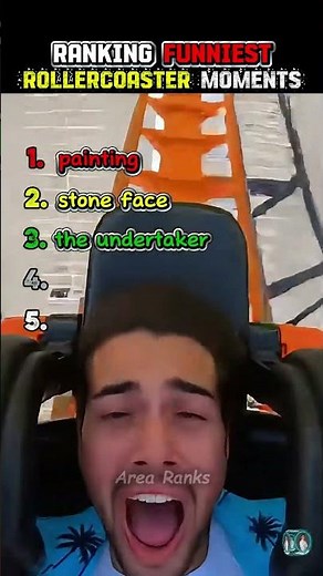 Ranking Funniest Rollercoaster Moments 😱