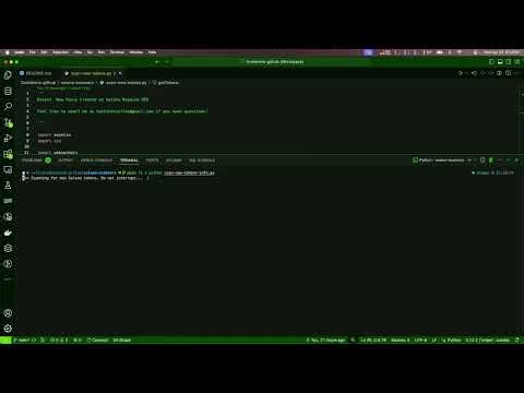 Python Sniper Bot for Scanning New Tokens with LP in Solana Raydium DEX