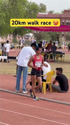 20km race walk 🤯 rajasthan state championship #trackandfield #running