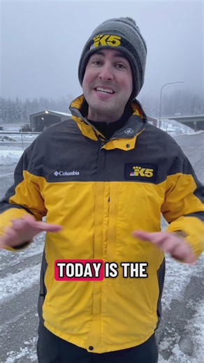 Snoqualmie Pass road conditions Wednesday morning