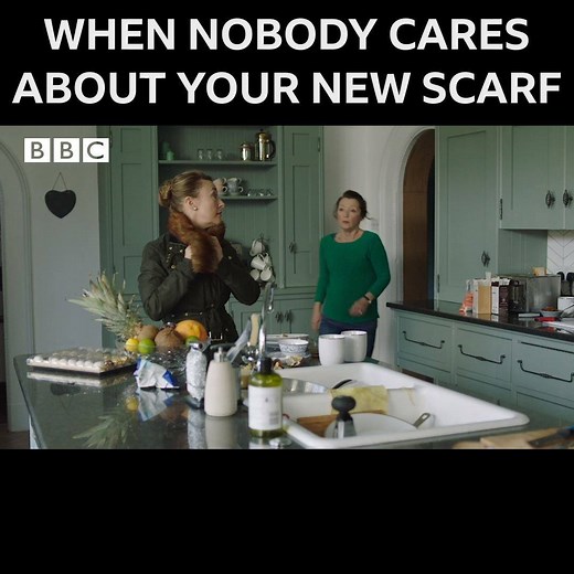 Tbf I do the exact same whenever I get a new haircut. And on my Birthday. | BBC Comedy