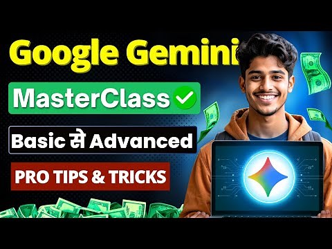Google Gemini Masterclass 🔥| Prompt Engineering Course in Hindi | Basic to Advanced Gemini Tutorial!