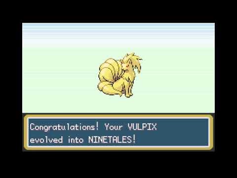 Vulpix Evolves Into Ninetales - Pokémon LeafGreen