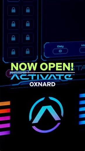 📣GAME ON! Oxnard, are you ready? ACTIVATE Oxnard is now open!🎉 Take on high-tech gaming challenges that will push your skills, strategy & teamwork to the limit. Can you rise to the top? | Activate