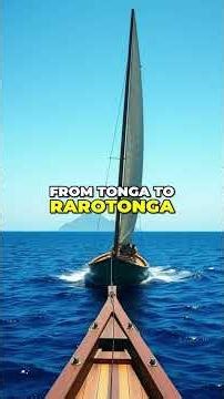 Ancient Polynesian Travel: Tonga's Vast Distances Revealed! #shorts