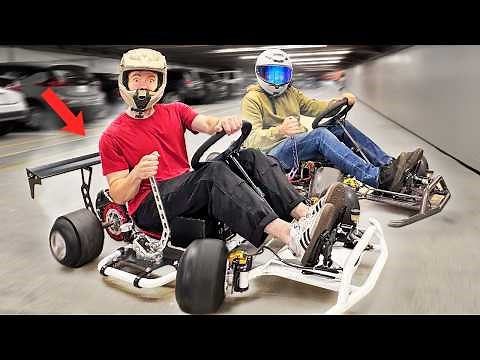 We Built Urban Drift Karts (cops called)