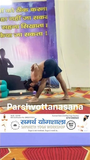 Parshvottanasana#yogaskills #yogapractice #yogainsipiration #yogaroutine #yogaworkshop #yoga