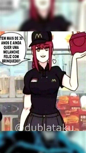30 years old and wants a Happy Meal?? #comics #comedy #fandub #mcdonalds #makima #venom #chainsawman