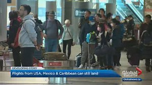 Edmonton won’t receive international flights starting Wednesday