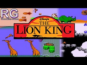 Disney's The Lion King - NES - Full playthrough / longplay on real NES hardware [1080p]