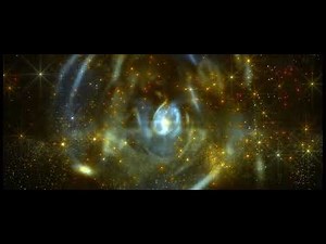 8K Space Waves Galaxy 🌟 4320p Sparkling Motion Background 🌟 Relaxing Live Wallpaper VJ AA-vfx