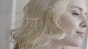 Woman profile view Free Stock Video Footage