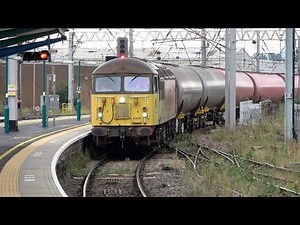 Diesel, Electric and Steam at Carlisle Station. Classes 47, 56, Scots Guardsman and more! 23 08 22