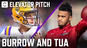 4.8K views | Could Tua Tagovailoa and Joe Burrow become generation-defining QBs? Our draft guru, Danny Kelly, thinks so. Listen to his elevator pitch here: | The Ringer | Facebook