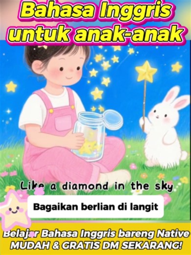 Belajar Bahasa Inggris untuk Anak dengan Lagu: Kosakata & Kalimat Sederhana