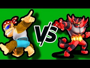 Super Smash Bros Ultimate - Funky Kong vs Incineroar (SSBU)