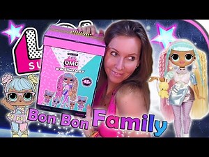 LOL Surprise Bon Bon Family 😍 LOLs und OMG Candylicious in Spielbox zum Mitnehmen 🎉 Unboxing deutsch