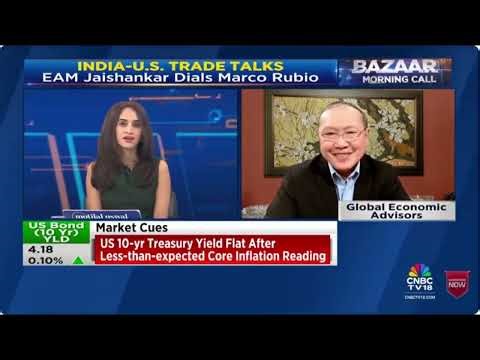 CNBC TV 18 Fed independence and Geopolitical risk