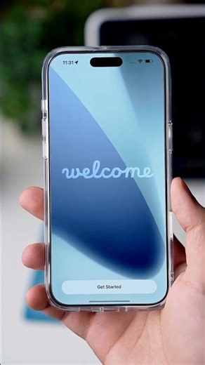 Apple iOS 26 Beta 6 — Liquid Glass Welcome Animation!