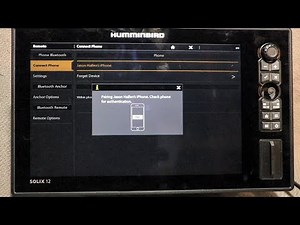 How to Connect Your Phone to Humminbird SOLIX