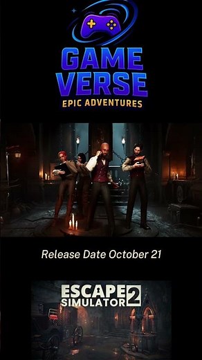 Escape Simulator 2 8-Player Escape Rooms! Escape Simulator 2 Trailer & Room Editor Reveal