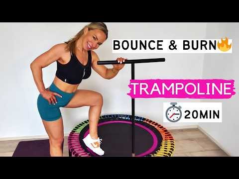 Health bounce rebounding workout | NO JUMPING trampoline workout (only BOUNCING)