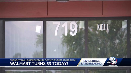 The world's first Walmart opened 63 years ago