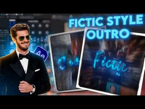 Fictic Style Outro Project File 🔥 After Effects (Free Download) @fictic_editz #ficticeditz