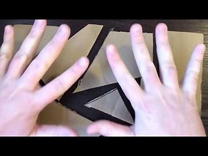 Cardboard sculpture tutorial