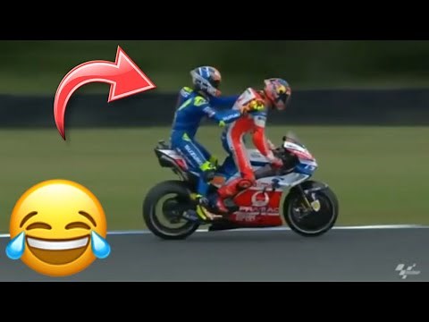 ¡Momentos Graciosos En Carreras De Motos! • MOMENTOS INÉDITOS •