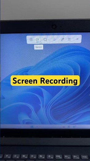 How to Screen Record in Windows 11 #windows11 #computer