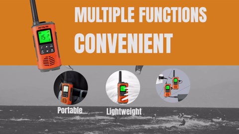 Amazon.com: Retevis RT45P Waterproof Walkie Talkies IP67,Rechargeable Two Way Radio for Adults,22CH SOS NOAA,with 1000mAh Battery and USB-C Charger,Long Range 2 Way Radios for Skiing Fishing Boating 2 Pcs : Electronics