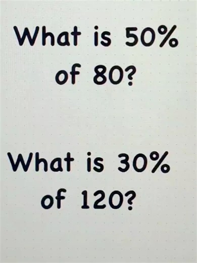 Fast Percent Math Tricks Tutorial | Math Tricks Tutorial