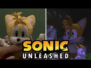 Sonic Unleashed plush part 6 Tails Rescued (recreation)